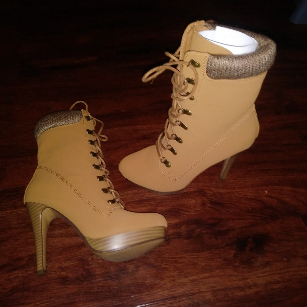 Brand New Bootie Hiker Boots (Never Worn)
